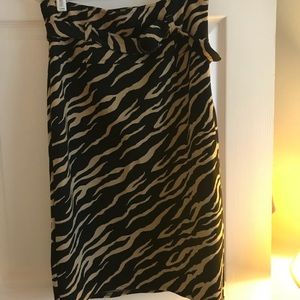 GRACE pencil stretchy skirt belt